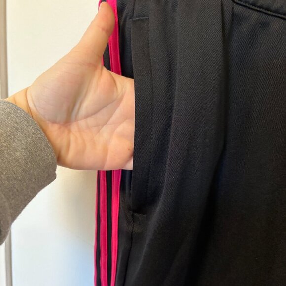 ADIDAS Womens Black & Pink, Sereno AEROREADY Track Pants, Size 3XL Jogging - Picture 11 of 14